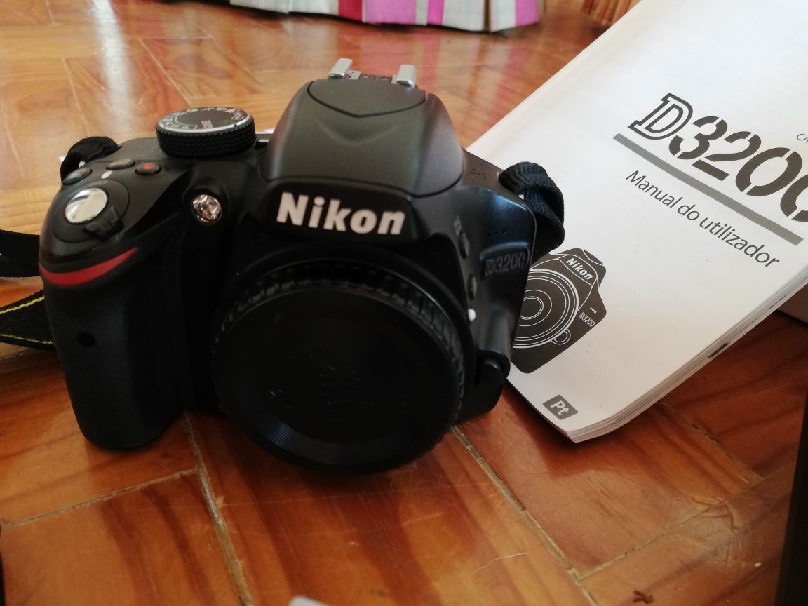 Nikon 3200 + lente 18-55