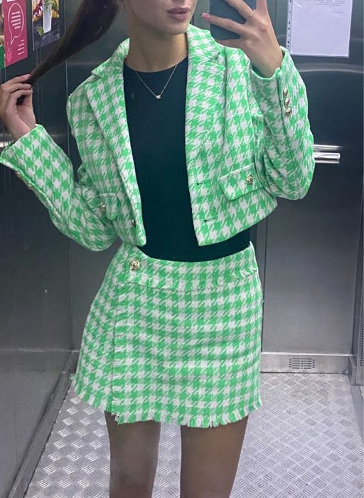Твідовий костюм під Zara