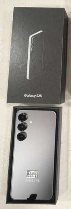 Samsung Galaxy S25 256GB Cinza (Grey) NOVO c/caixa, fatura e garantia