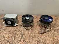 Radiator z wentylatorem na procesor 3szt.