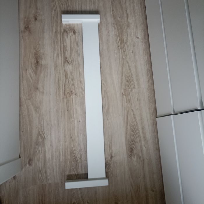 Barierka do łóżka biała