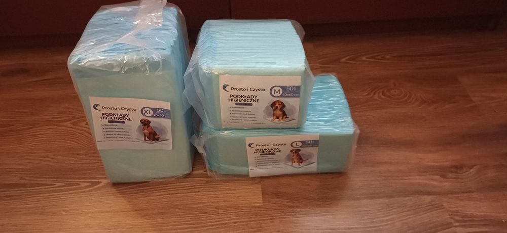 Podkłady higieniczne dla zwierząt XL- 60x90 cm- 50 sztuk PROMOCJA