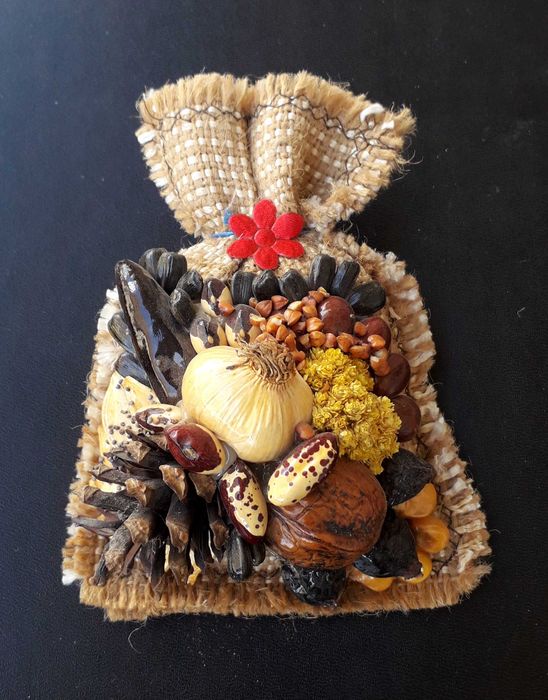 Мешок с подарками украинский сувенир игрушка