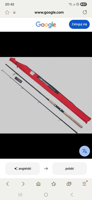 Wędka black arrow spinning 2.70m 20-60g