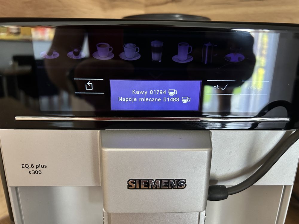 Simens EQ6 Plus S300 na Gwarancji