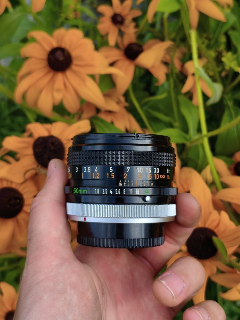 Canon FD 50mm f/1.8 S.C. Super-Stan