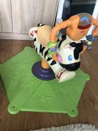 Skoczek zebra fisher price