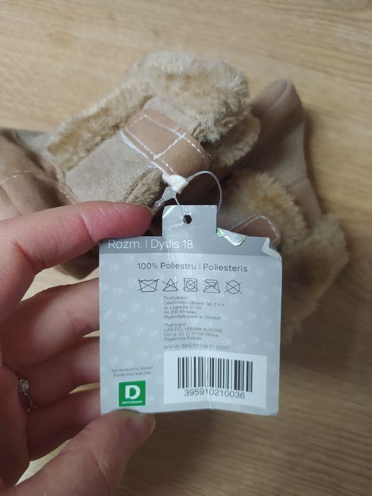 Buciki zimowe niechodki botki emu dla niemowlaka