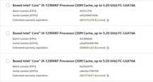 Процесор Intel i9-12900kf на гарантії інтел