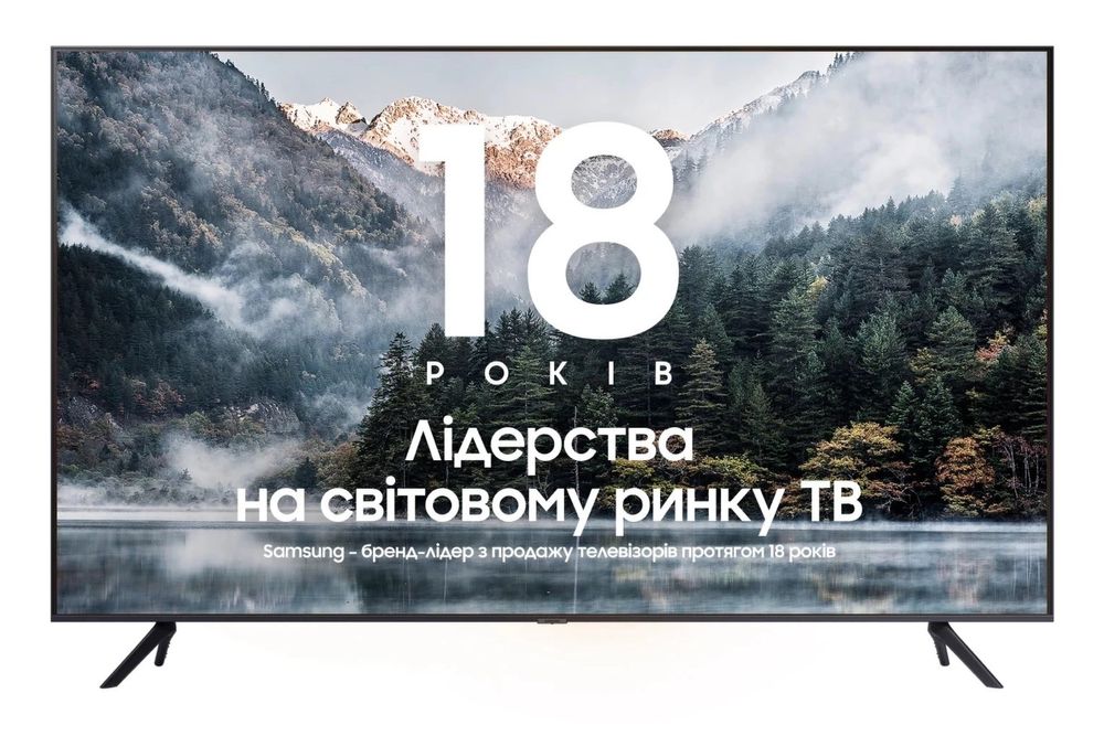 Smart TV Samsung UE43AU7100UX/100 Гц/WIFI/HDMI/USB/DVB-T2/4K
