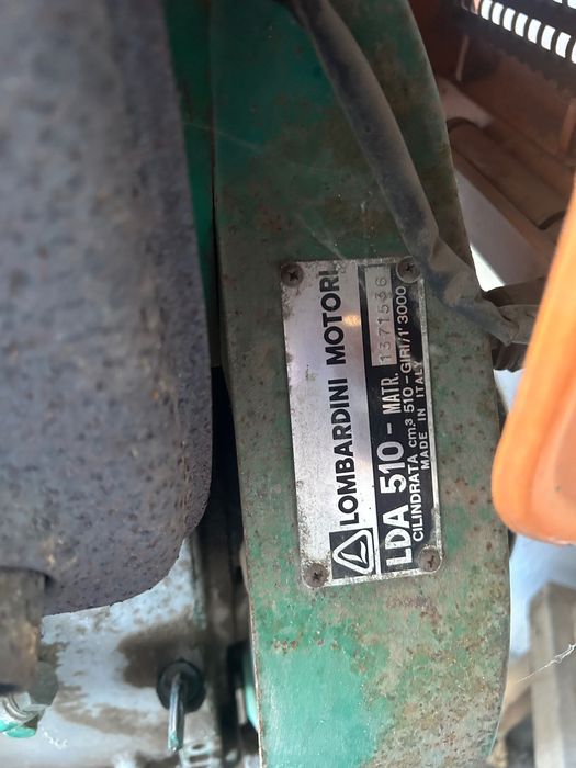 Motocultivador com freza