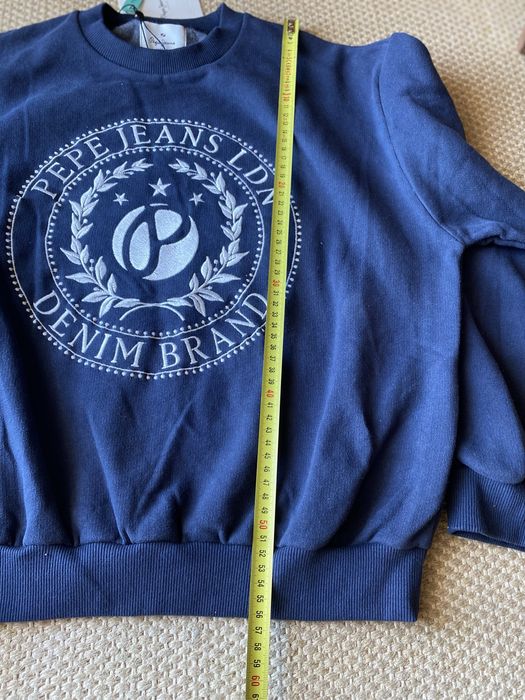 Sweat Pepe Jeans azul escuro novo com etiqueta