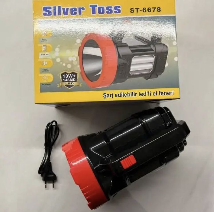 Аккумуляторный фонарь Silver Tools ST-6678 (6000 mAh)