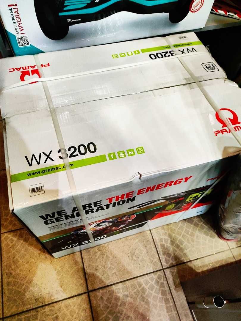 NOWY Agregat prądotwórczy Pramac WX 3200 Generator GW| Plus Lombard