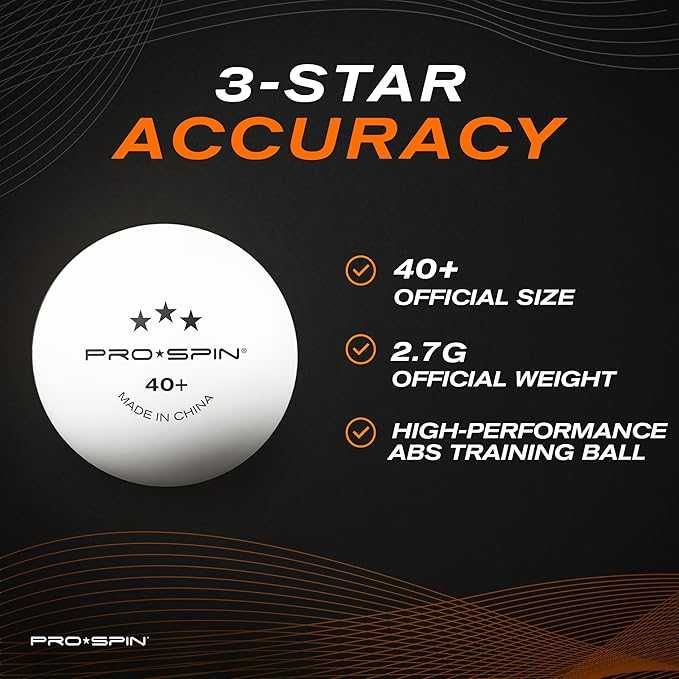 PRO SPIN Paletki Rakietki do Tenisa Stołowego Pingponga Etui Ochronne