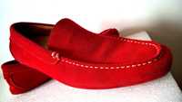 RIZZO red lather ecco shoesa made in Sweden  roz 44