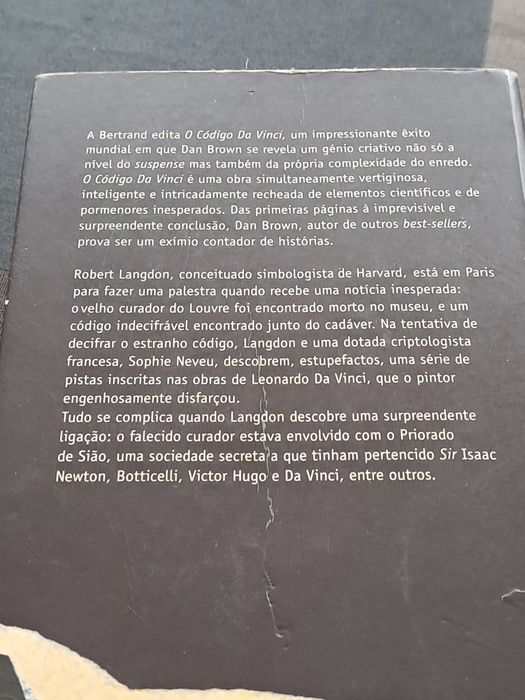 O código  DA VINCI