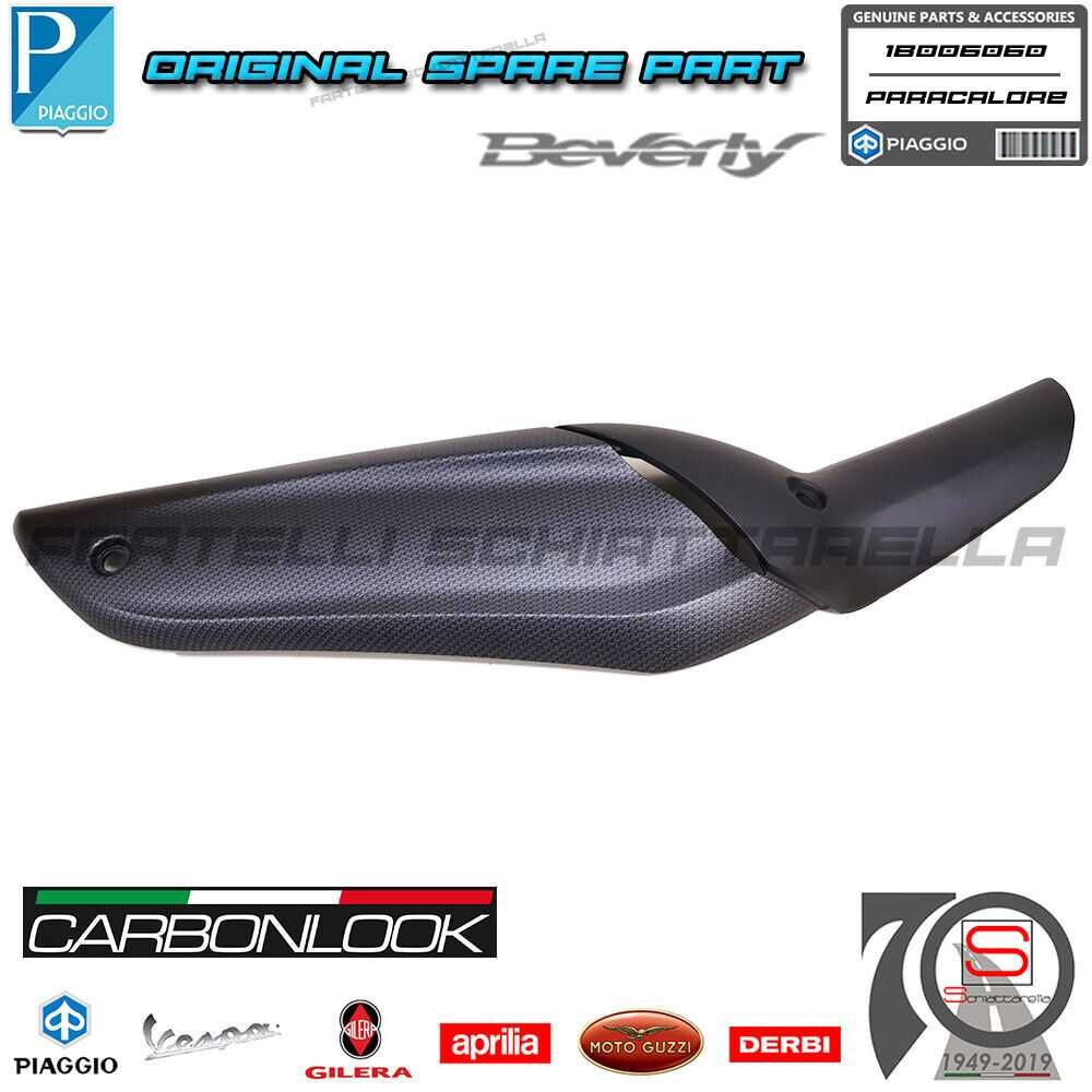 Osłona Tłumika Wydechu Carbon Piaggio Beverly 350 Nowa OEM.