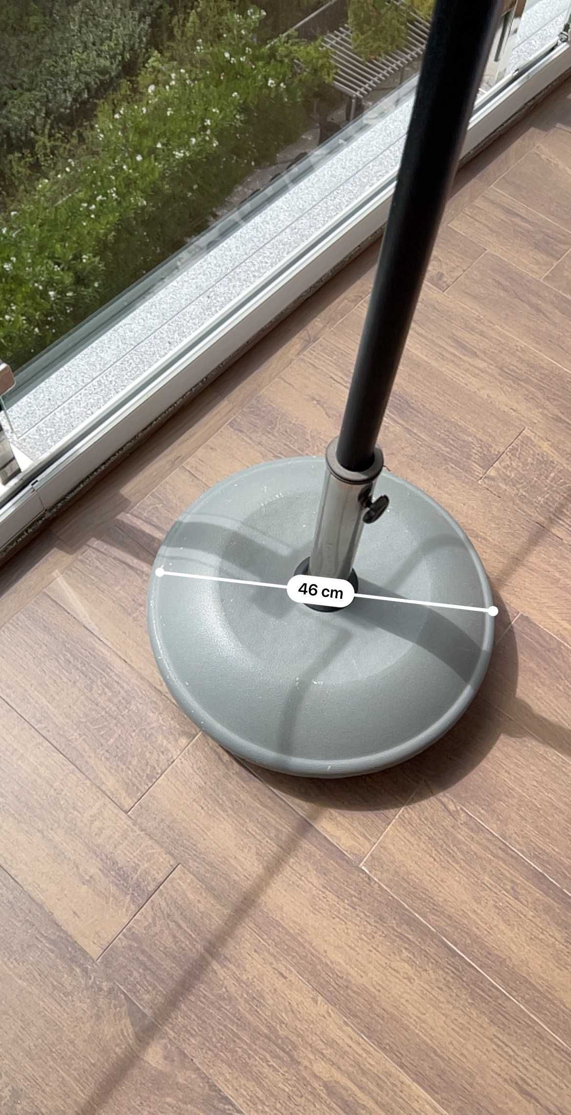 Chapéu de jardim + base com rodas