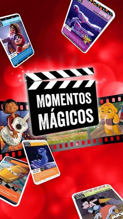 Cartas "Momentos Mágicos", da Disney