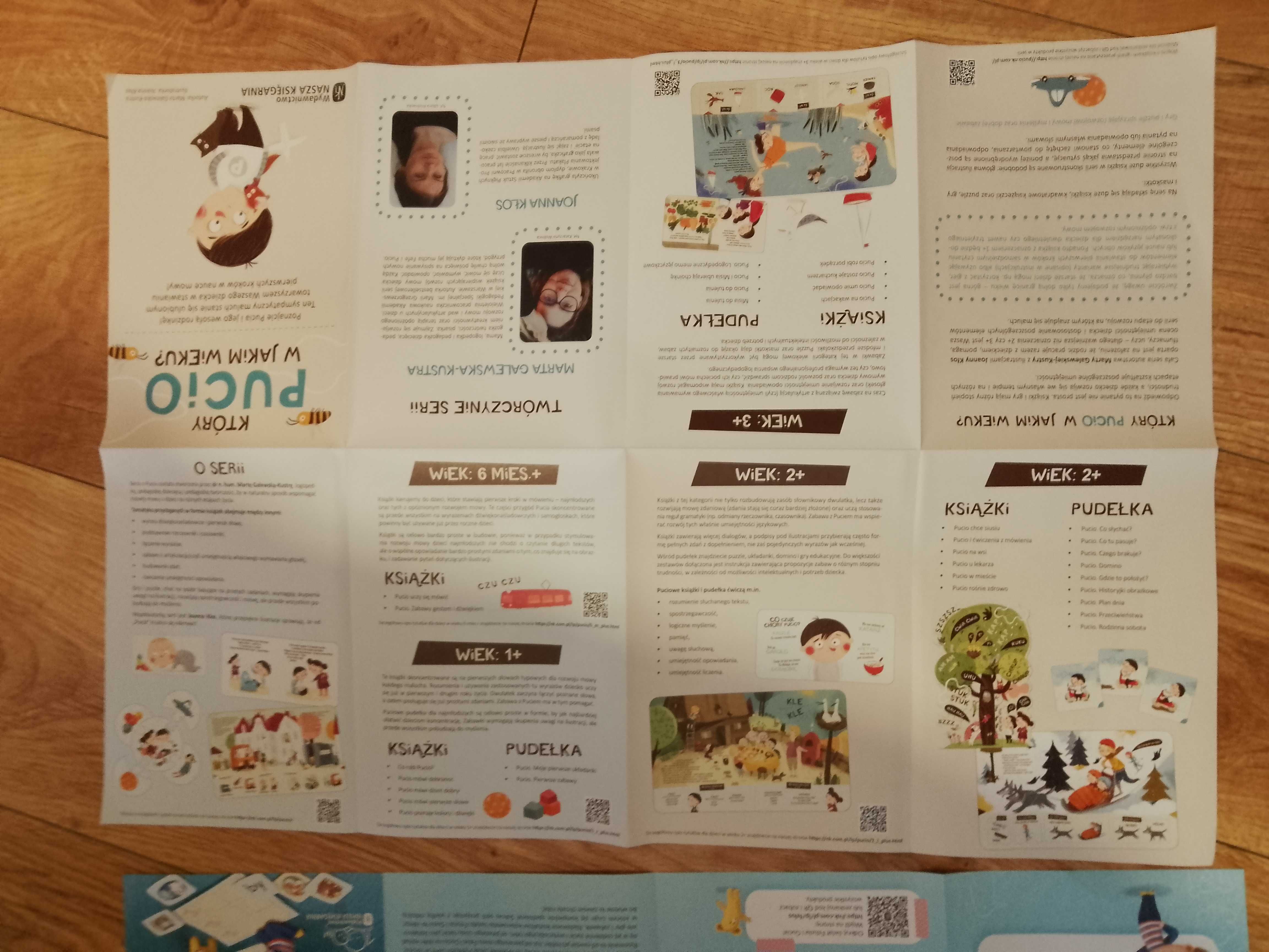 plakat dla dzieci alfabet felus i gucio, katalog pucio i naklejki lego