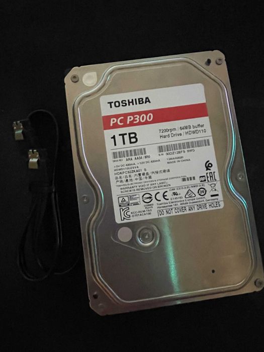1TB HDD Toshiba P300