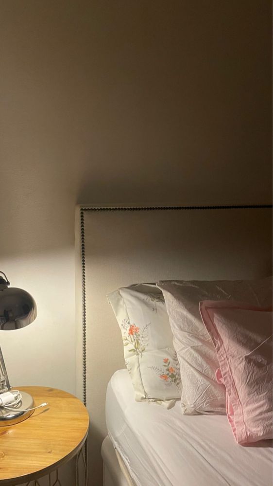 Cabeceira para cama bege 150cm