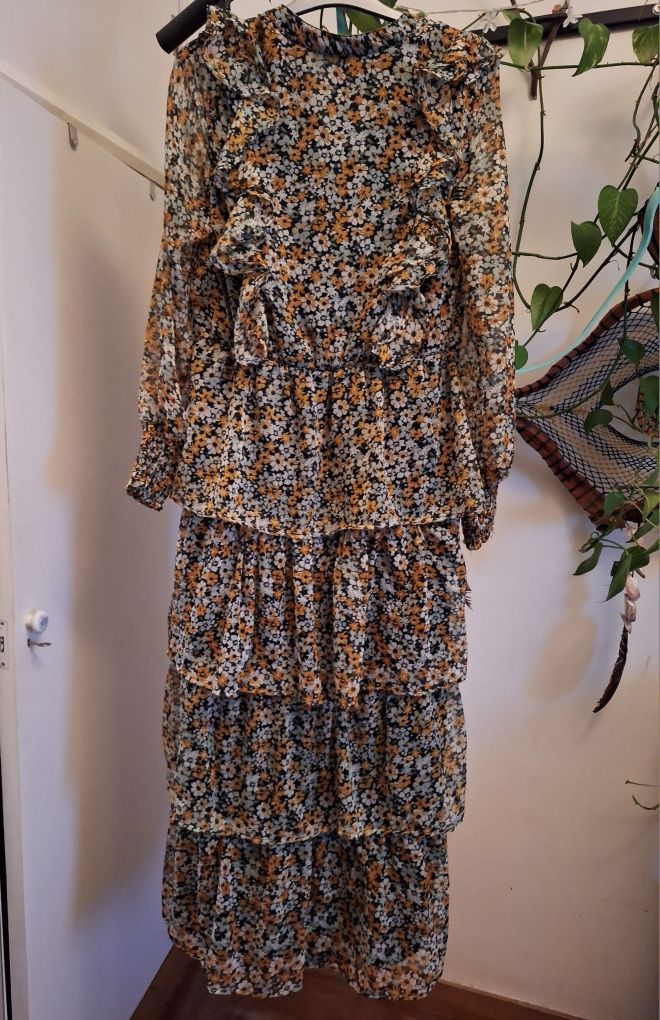 Vestido  outonal