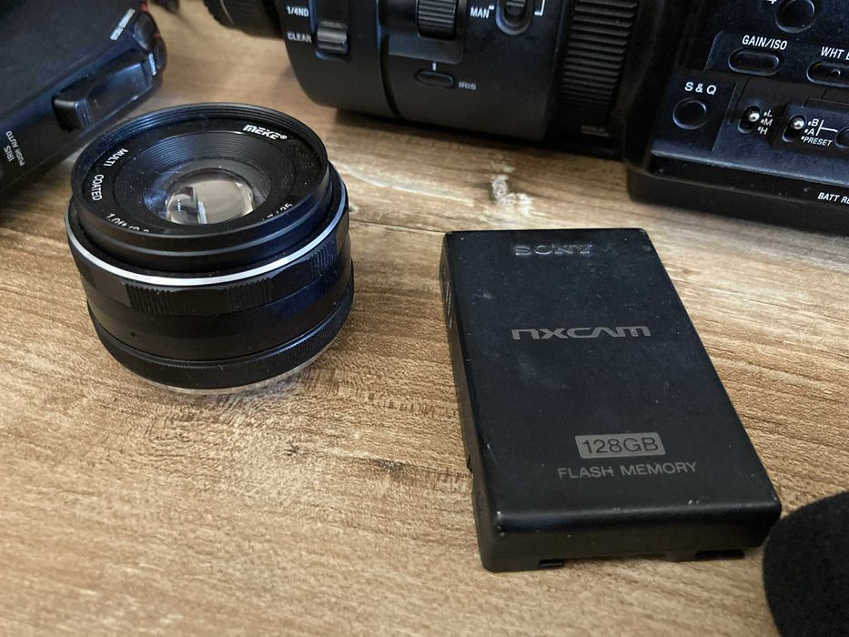 Sony FS-700r 4k 120fps Raw z obiektywem