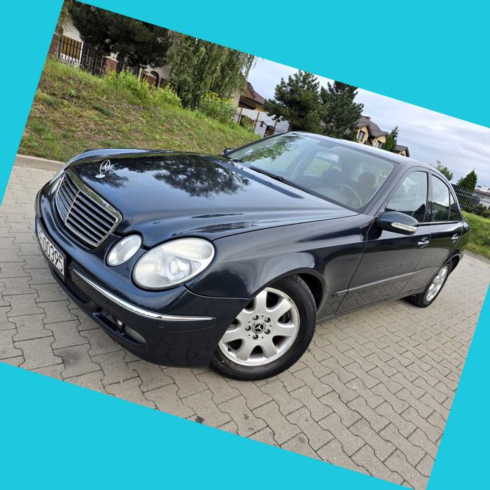 E220 CDI•2005•Automat•Elektryka•Tempomat•Opłaty do 06.2026*Sprawny•