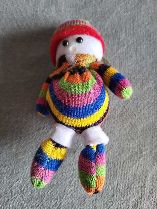 Boneco Colorido de Pano