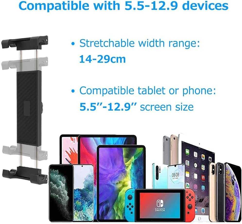 Uchwyt na tablet telefon stołowy 5.5-12.9" stabilny