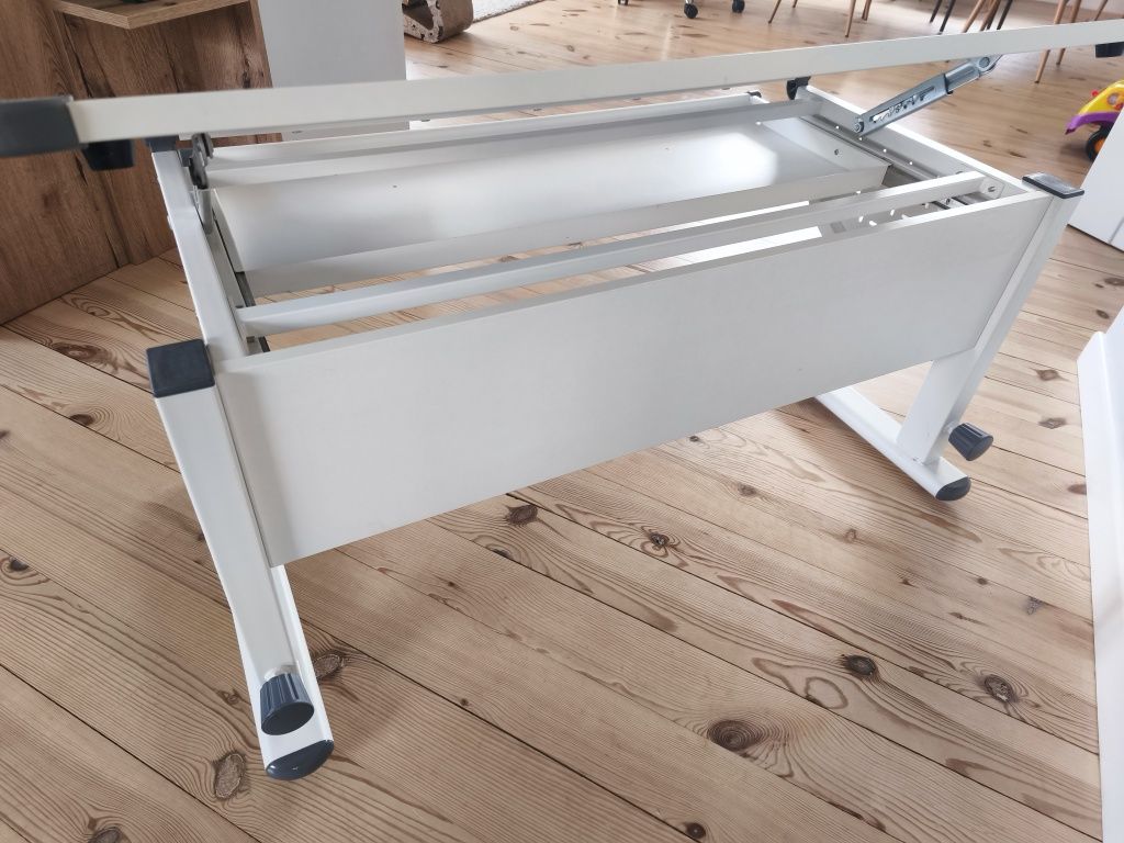 Biurko ergonomiczne ragulowane lidl Livarno home