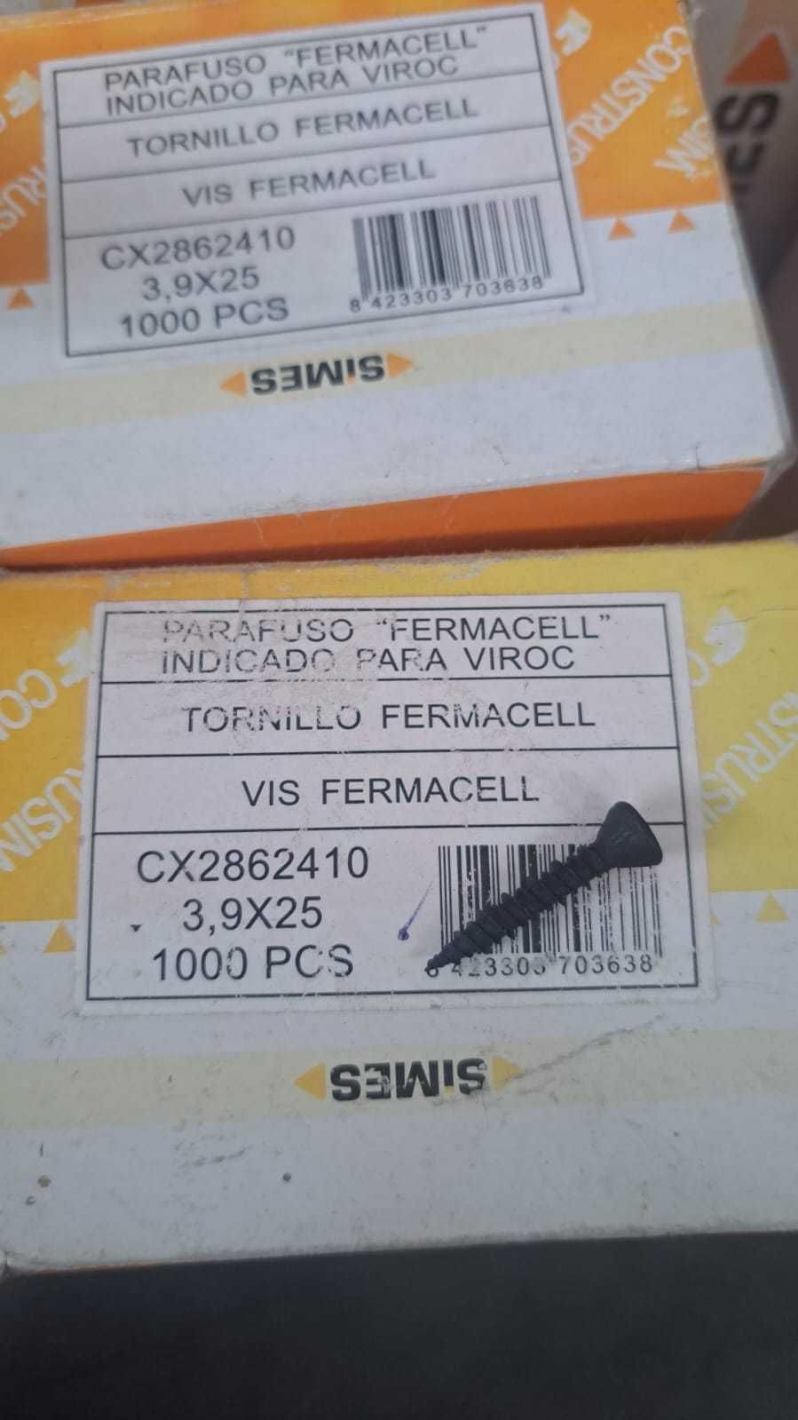 Parafusos para Viroc 3,9x25