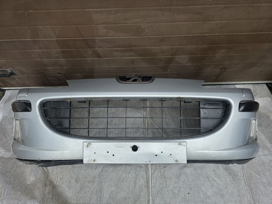 Peugeot 407 zderzak przód pod Xenon spryskiwacze kompletny kod EZRC