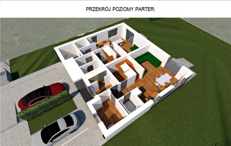 Mieszkanie dwupoziomowe 105,8 m2 z ogrodem, Opole- Winów Leśne Wzgórze