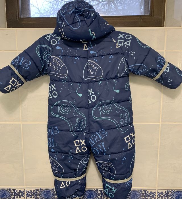 Зимовий дитячий комбінезон 74 розмір