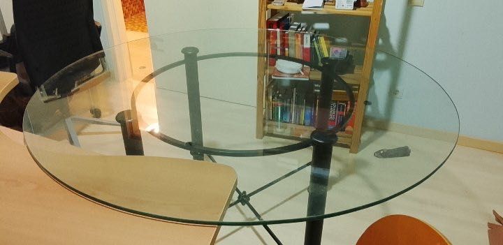 Mesa de jantar redonda