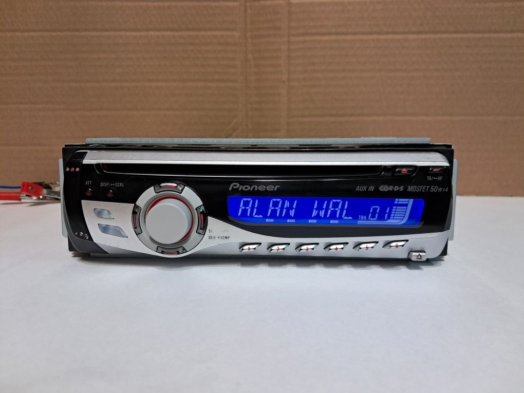 Pioneer Bluetooth 5.0, DEH-P40MP, магнітола, піонер