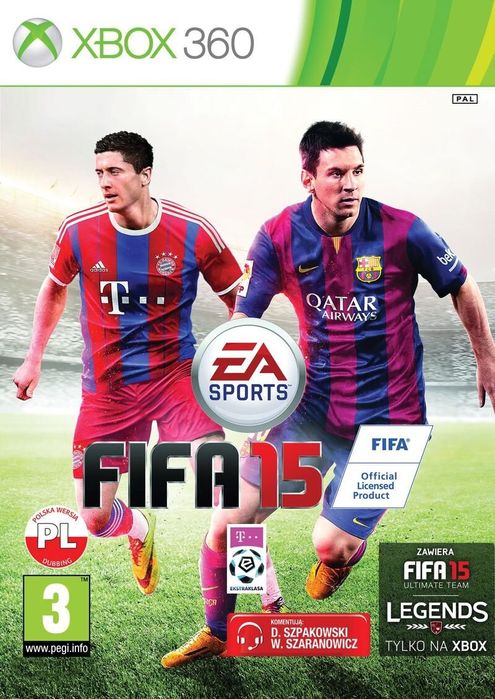 Fifa 15 PL - Xbox 360 (Używana)