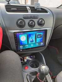 Radio android 12 Seat Leon 2 MK2 05-12r wifi gps bluetooth