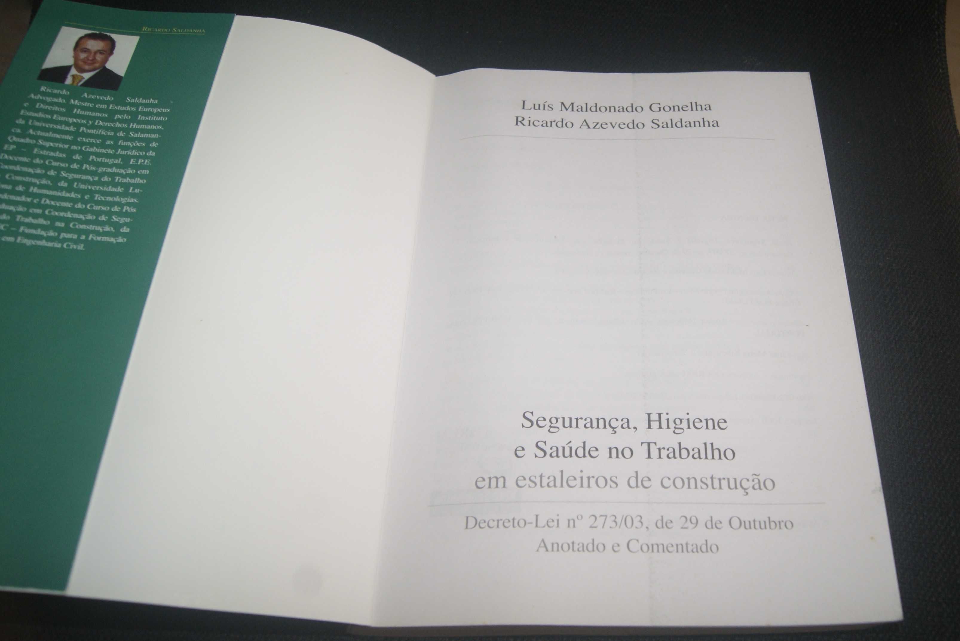 Segurança, Higiene e Saúde no Trabalho, Luís Maldonado e R. Saldanha