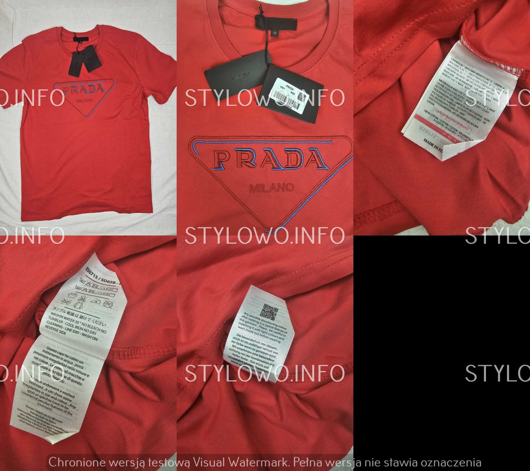 Koszulka shirt Prada Milano meska nowośc polo hit OUTLET