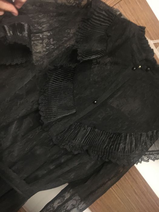 Sukienka koronkowa czarna