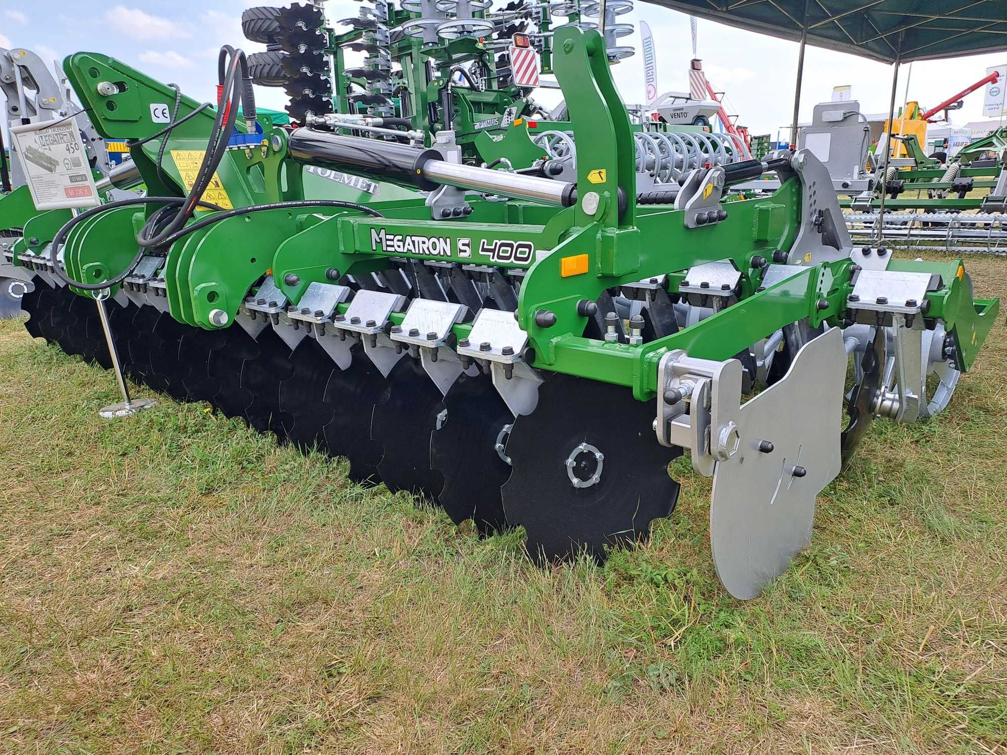 Brona talerzowa Megatron S hydraulicznie składana Tolmet raty Dostawa