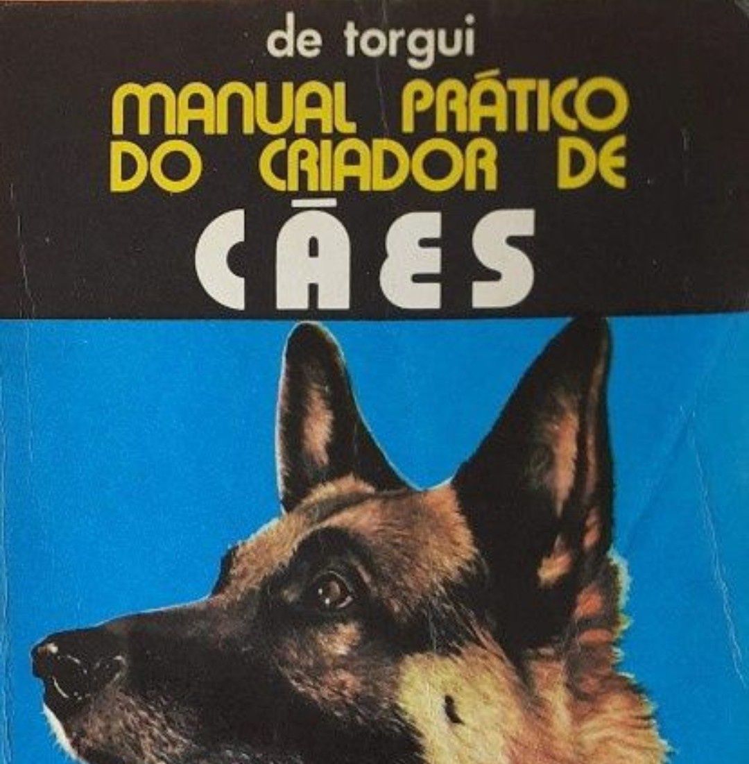 Cães Livro Manual Prático do Criador de CãesLivro antigo