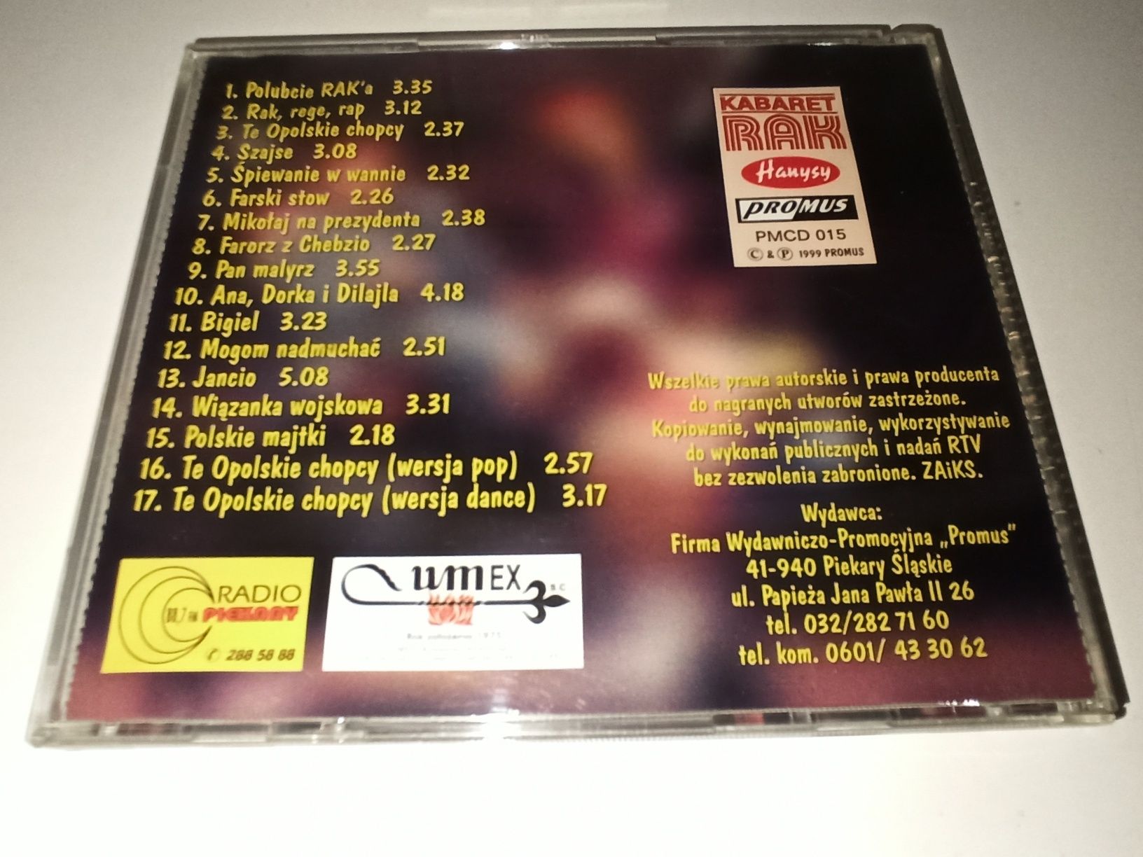 Disco Polo Stars Vol 1 Kabaret Rak Oryginalny Top One Dzieci Europy CD