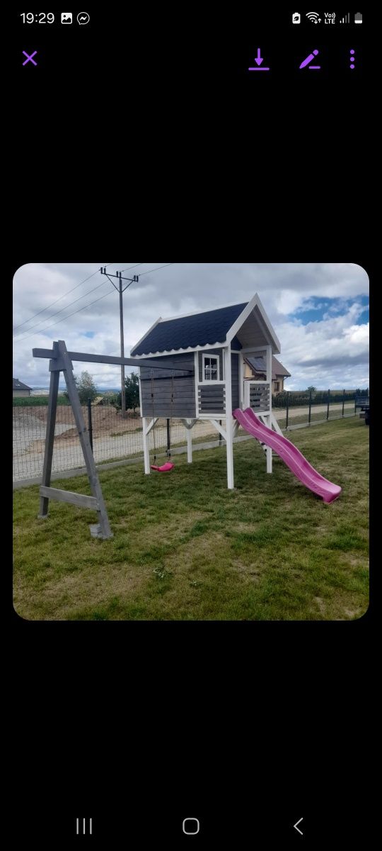 Domek Plac Zabaw Dla Dzieci
