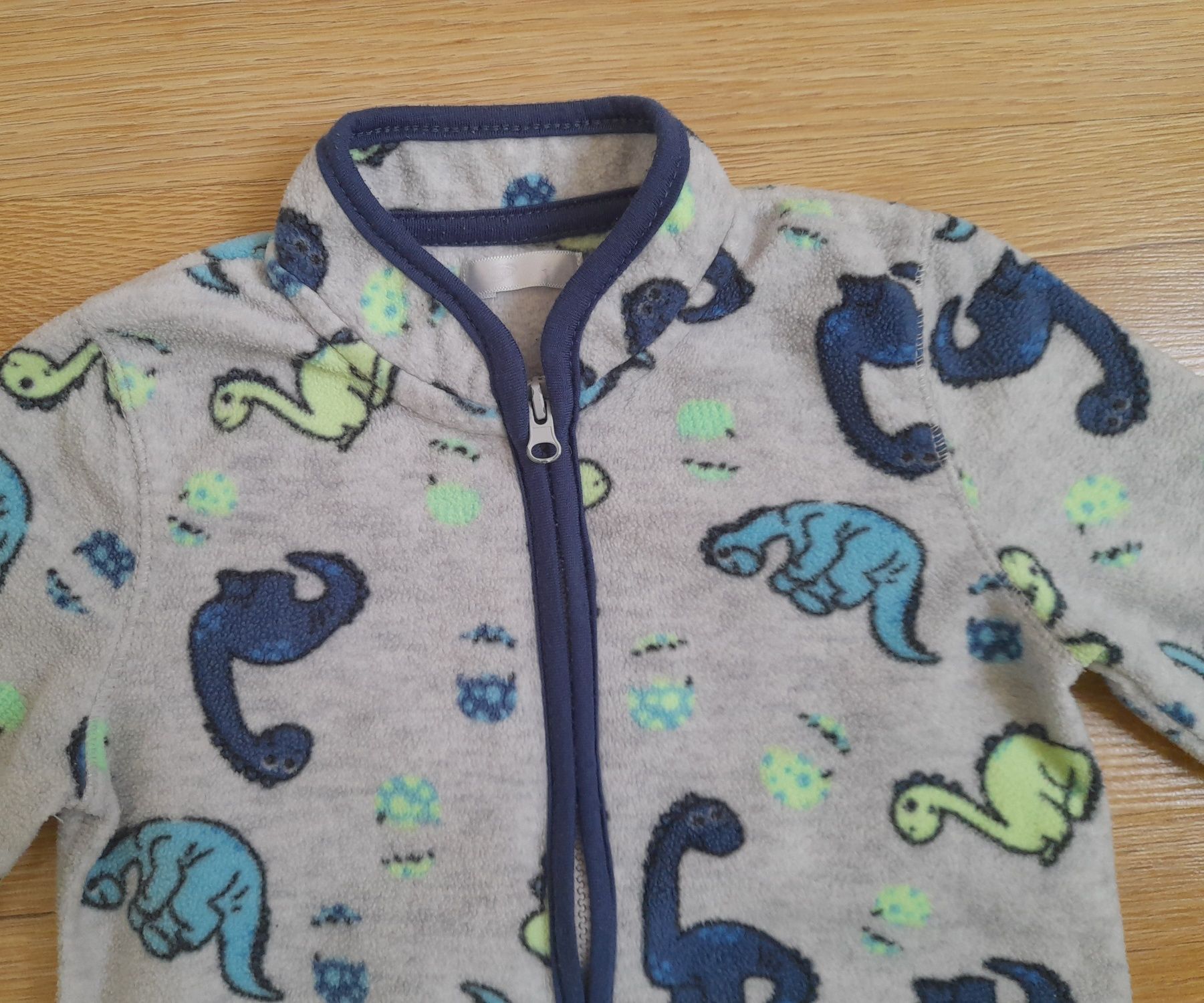 Bluza polar dinozaury dla chłopca 86/92 pepco