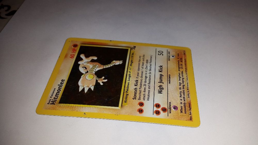 carta pokemon Hitmonlee holo 7/62